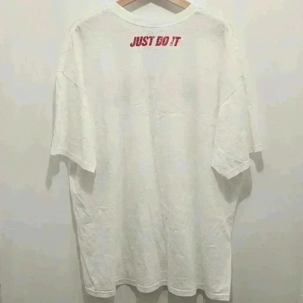 Nike MOTV8D Football Mens T Shirt Size XXL White Red - Picture 3 of 5